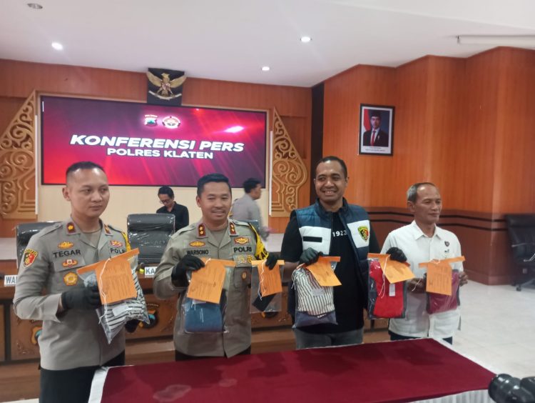 Polres Klaten Amankan 5 Pelaku Kekerasan Terhadap Anak