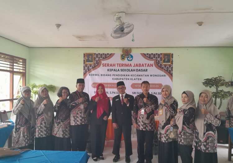 Wonosari Ganti Kepala Sekolah: Pamomong Masuk, Caleg Gagal Jangan Ikut-ikutan