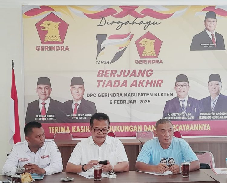 Pasukan 08 Klaten Sowan ke Gerindra: Sinergi, Sambel Pecel, dan Harapan Sejahtera