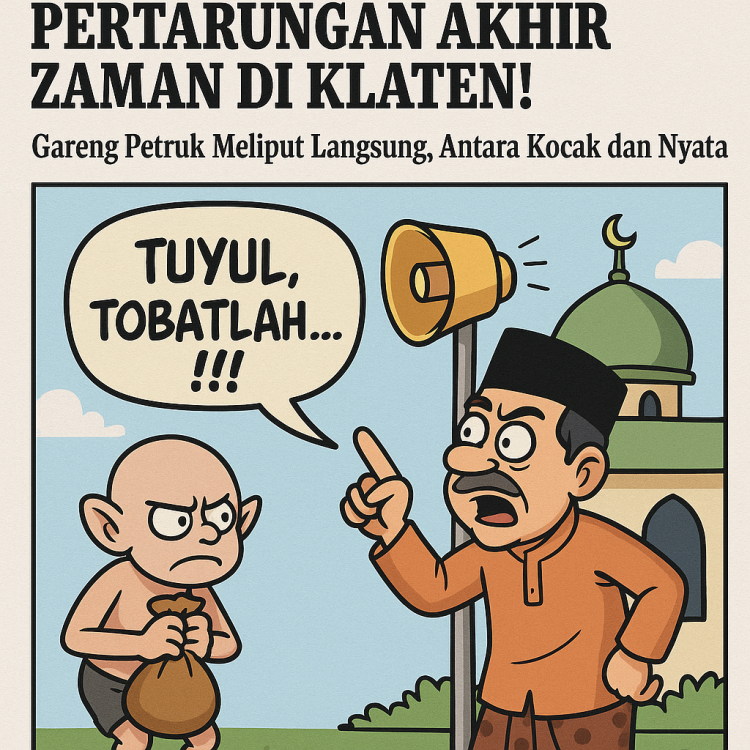 SUARA TOA MASJID VS TUYUL: PERTARUNGAN AKHIR ZAMAN DI KLATEN!
