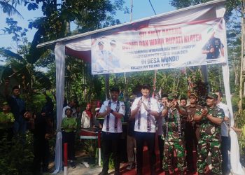 TMMD Ditutup, Jalan Dibuka: Desa Mundu Akhirnya Melek Aspal Setelah 54 Tahun